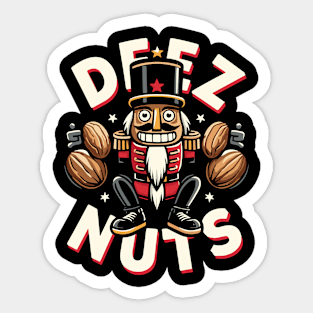 deez nuts Sticker